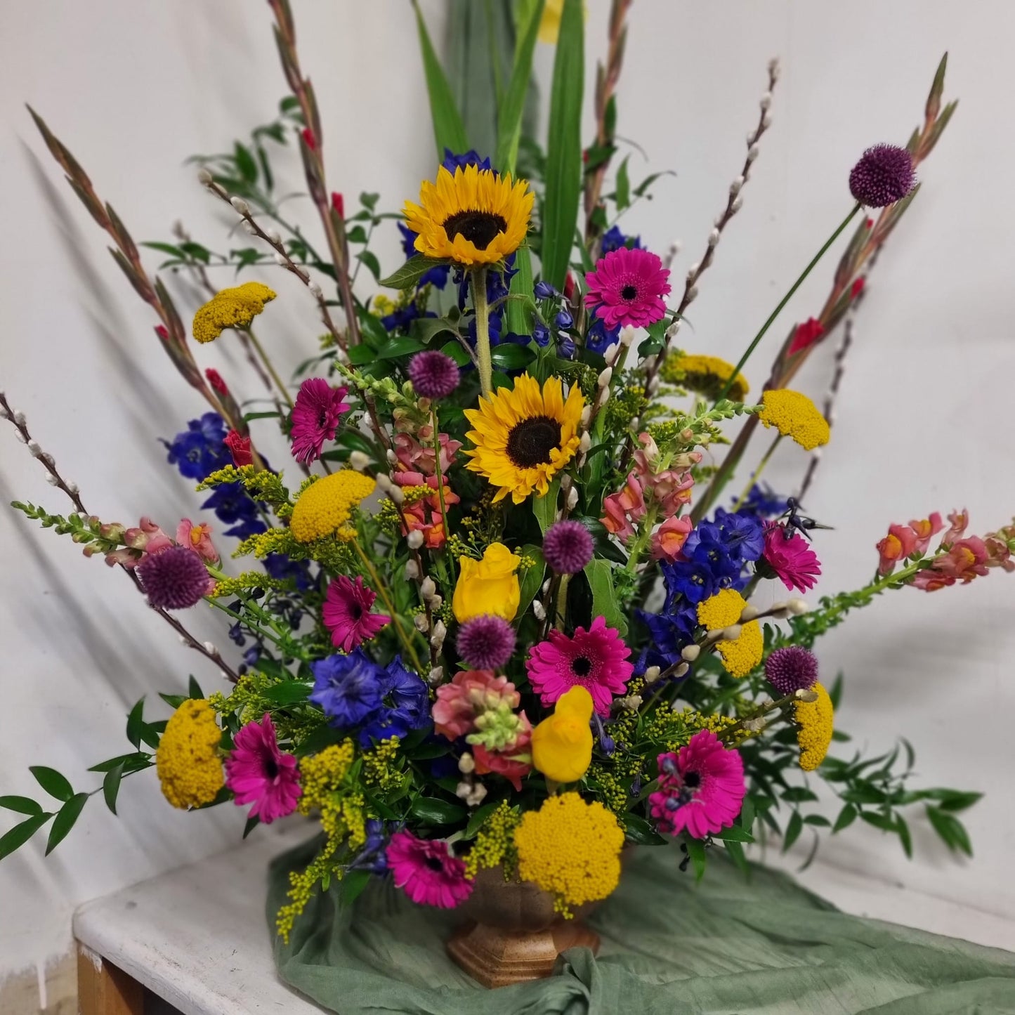 Large free standing display