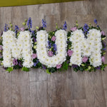 Natural edged 3 letter Relative tribute