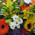 Handtied bouquet in water