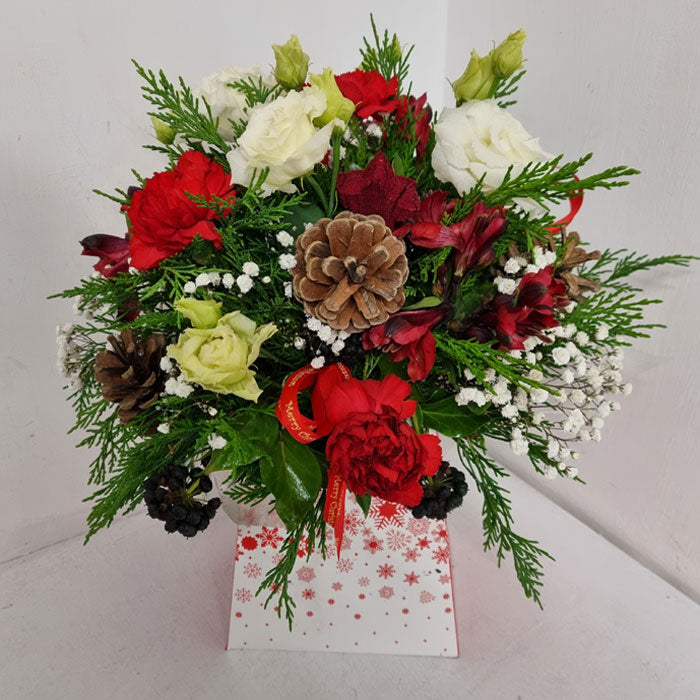 Small Christmas Seasonal Arrangement