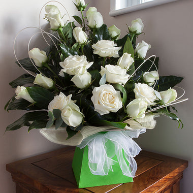 20 White Roses