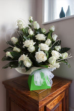 20 White Roses