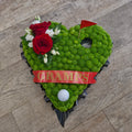 15" (38cm) Golf Course Style Heart
