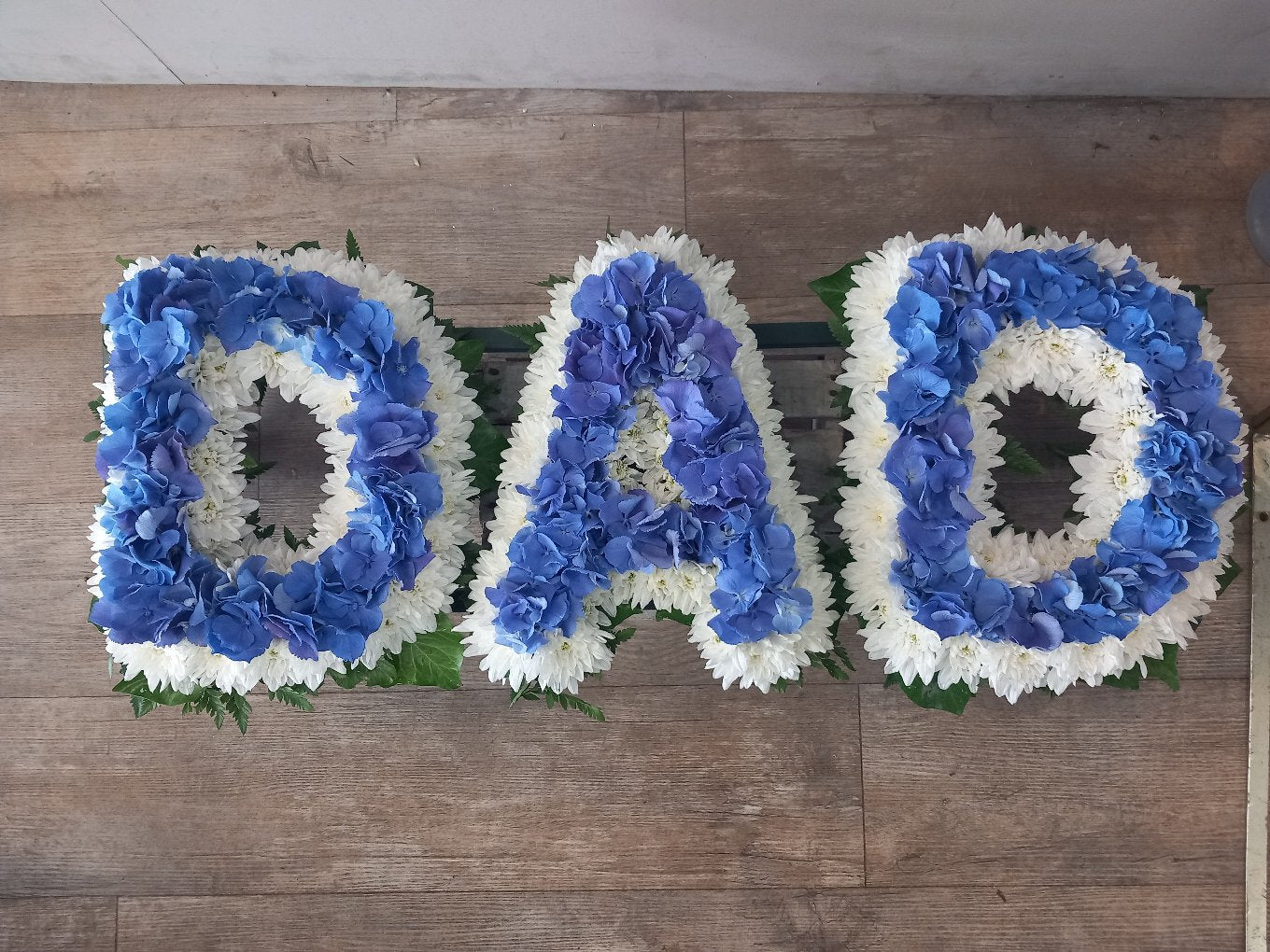 3 letter Hydrangea centre relative tribute