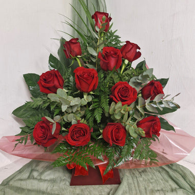 Roses in a Gift Box