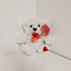 Small 8" white bear