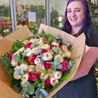 Large Country Rose Handtie