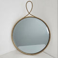 Gold Braided Mirror