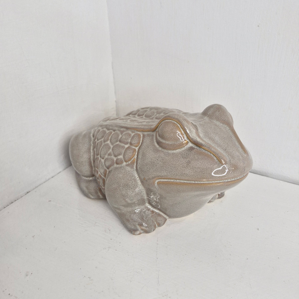 Large Ceramic Frog