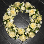 16" (40cm) Classic Cream Loose Wreath