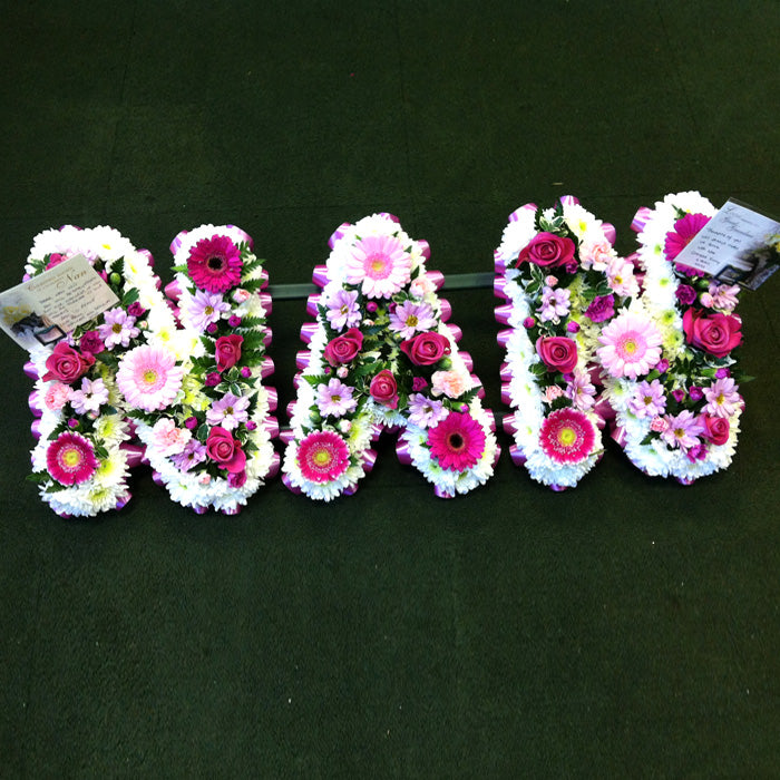 3 Letter relative edged tribute