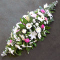 5ft (150cm) Stunning Pink & White Double Ended