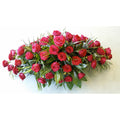 Red rose 3ft (90cm) Casket spray