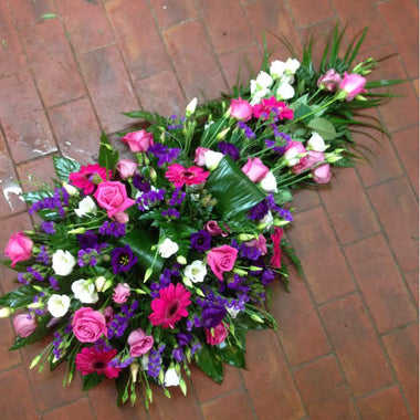 2ft 6" (75cm) Pink and Purple Single Ended